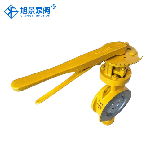 手柄对夹蝶阀-D71H-16C